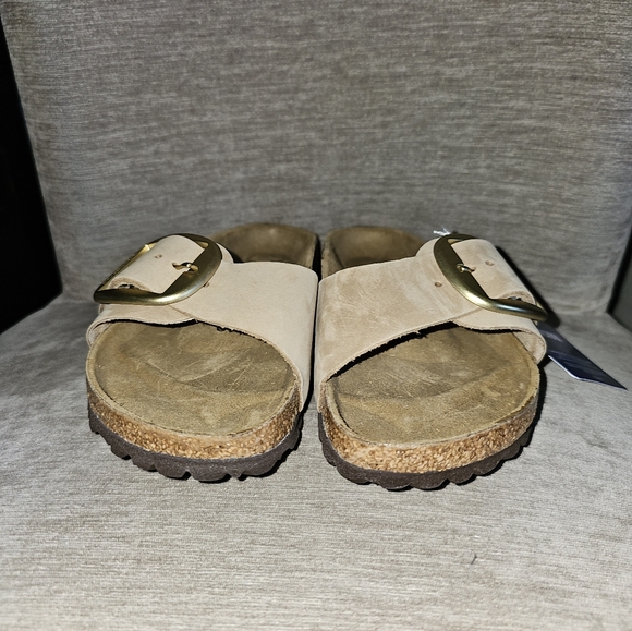 NEW Birkenstock Madrid Big Buckle Sandcastle Color narrow - Picture 3 of 6